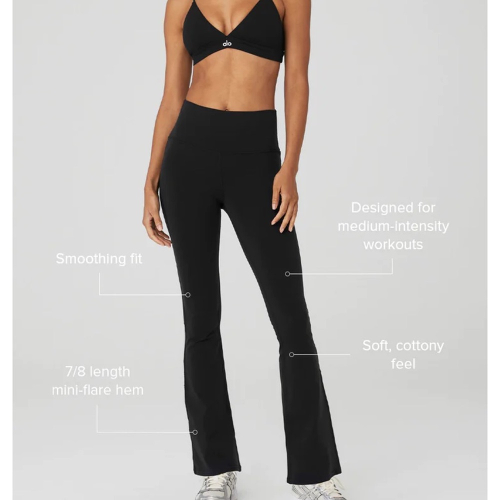 Alo Airbrush High-Waist 7/8 Bootcut Legging